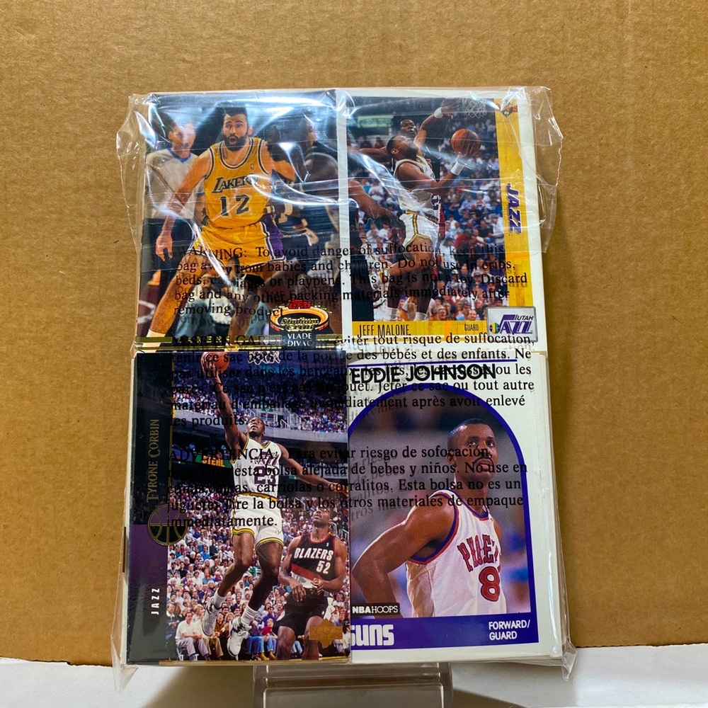 ~200 NBA Cards 1980s-2000s Collection Starters